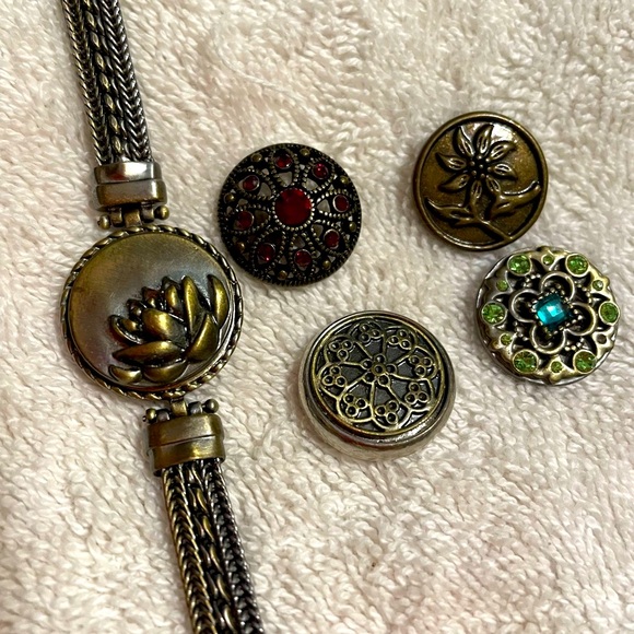 ginger snaps Jewelry Ginger Snaps Bracelet Antiqued Gold Tone With